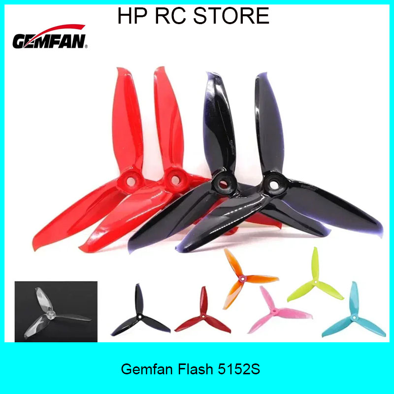 Fpv Drone Propeller - 2Pairs Gemfan Flash 5152S 5inch 5.1inch