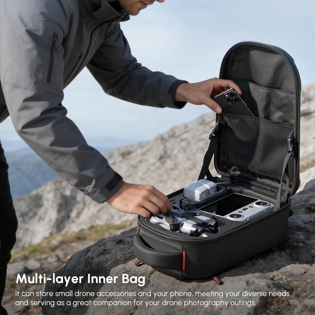 Waterproof Hard Carrying Backp - огляд і ціна Fpv Drone Bag