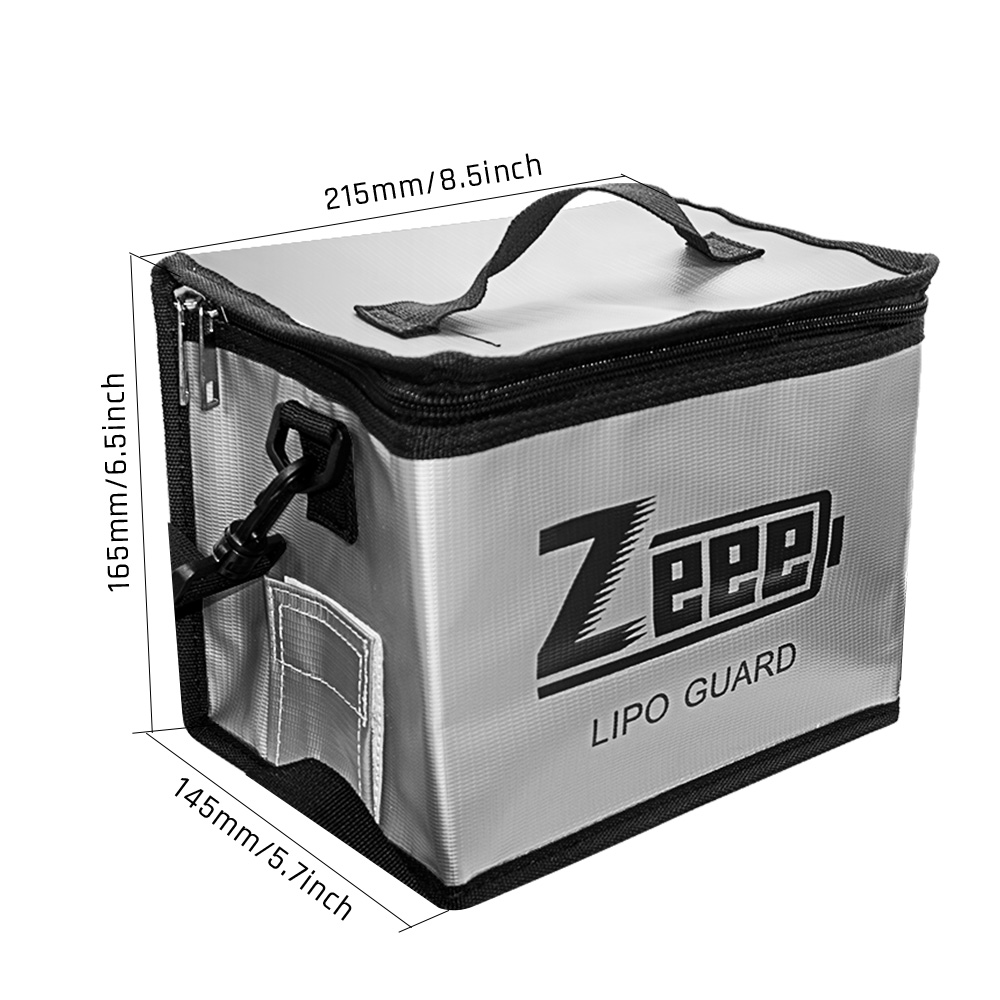 Zeee Lipo Battery Safe Bag 215 - огляд і ціна Fpv Drone Bag