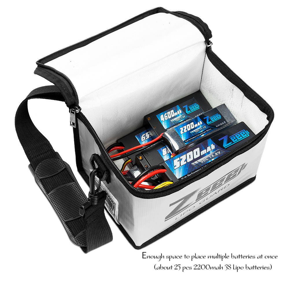 Zeee Lipo Battery Safe Bag 215 - огляд і ціна Fpv Drone Bag
