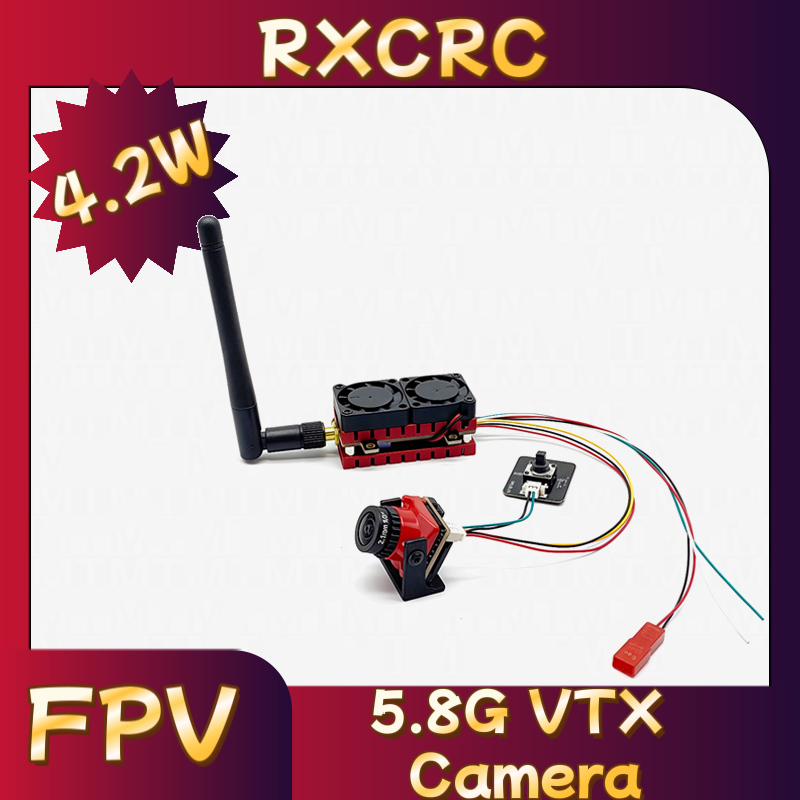 RXCRC 5.8G 48CH 4.2W High Powe - огляд і ціна Fpv Drone Transmitter