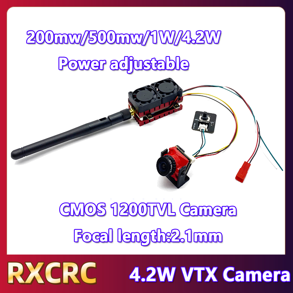 RXCRC 5.8G 48CH 4.2W High Powe - огляд і ціна Fpv Drone Transmitter