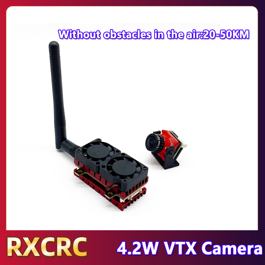 RXCRC 5.8G 48CH 4.2W High Powe - огляд і ціна Fpv Drone Transmitter