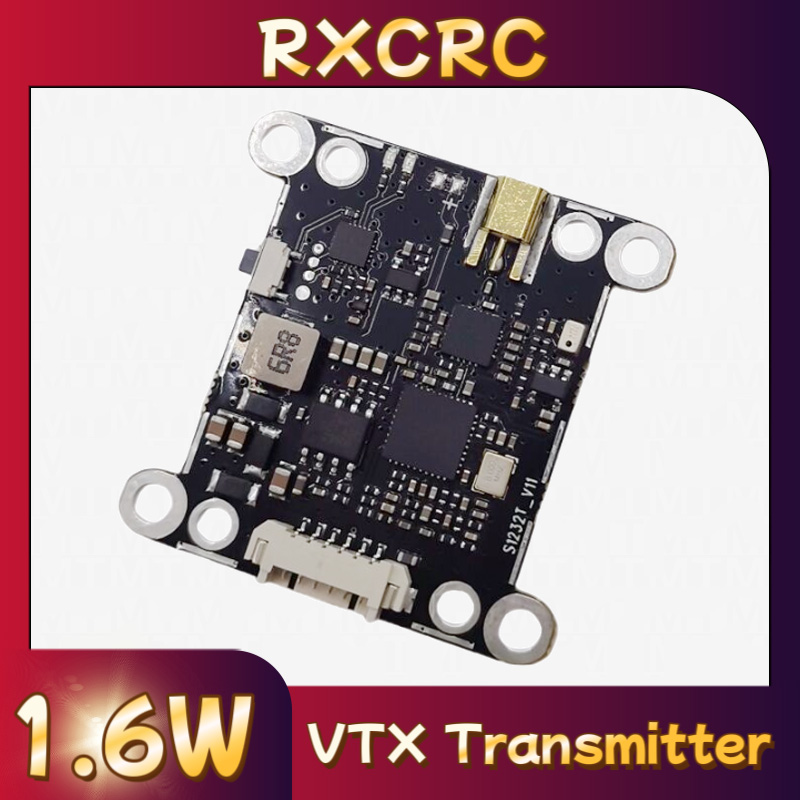 RXCRC 5.8G Module 48CH 1.6W VT - огляд і ціна Fpv Drone Transmitter
