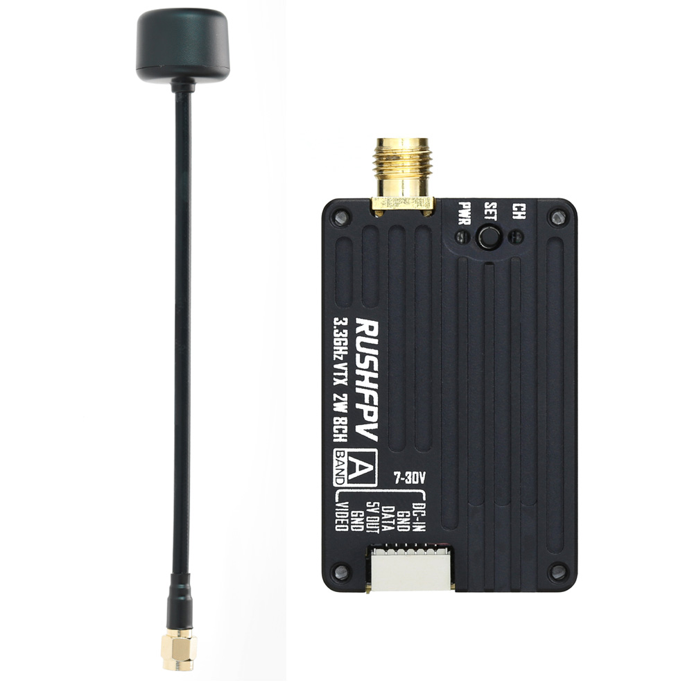 RUSHFPV 3.3G 2W VTX Transmitte - огляд і ціна Fpv Drone Antenna