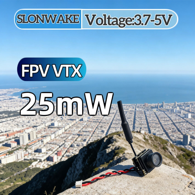 SLONWAKE FPV 25mW power simula - огляд і ціна Fpv Drone Transmitter