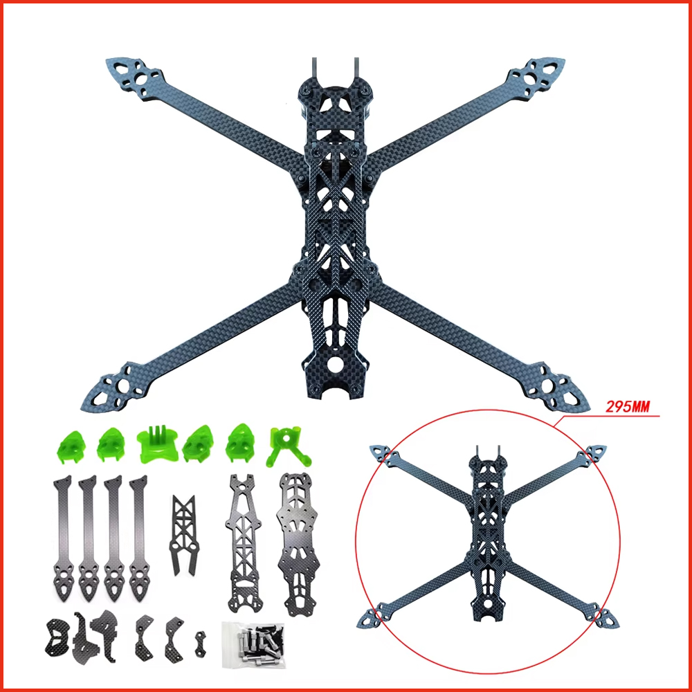 1pcs Mark4 Mark 4 HD 7inch 295 - огляд і ціна Fpv Drone Kit