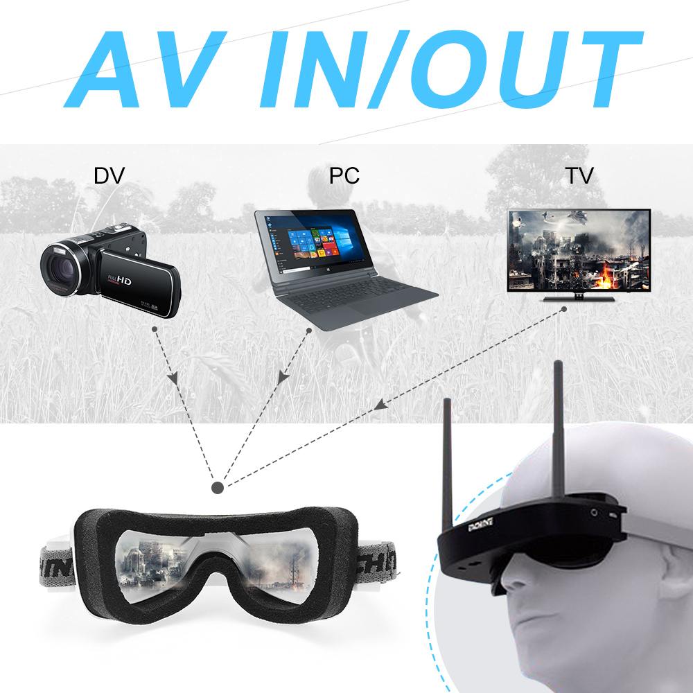 Eachine EV100 720*540 5.8G 72C - огляд і ціна Fpv Drone Goggles