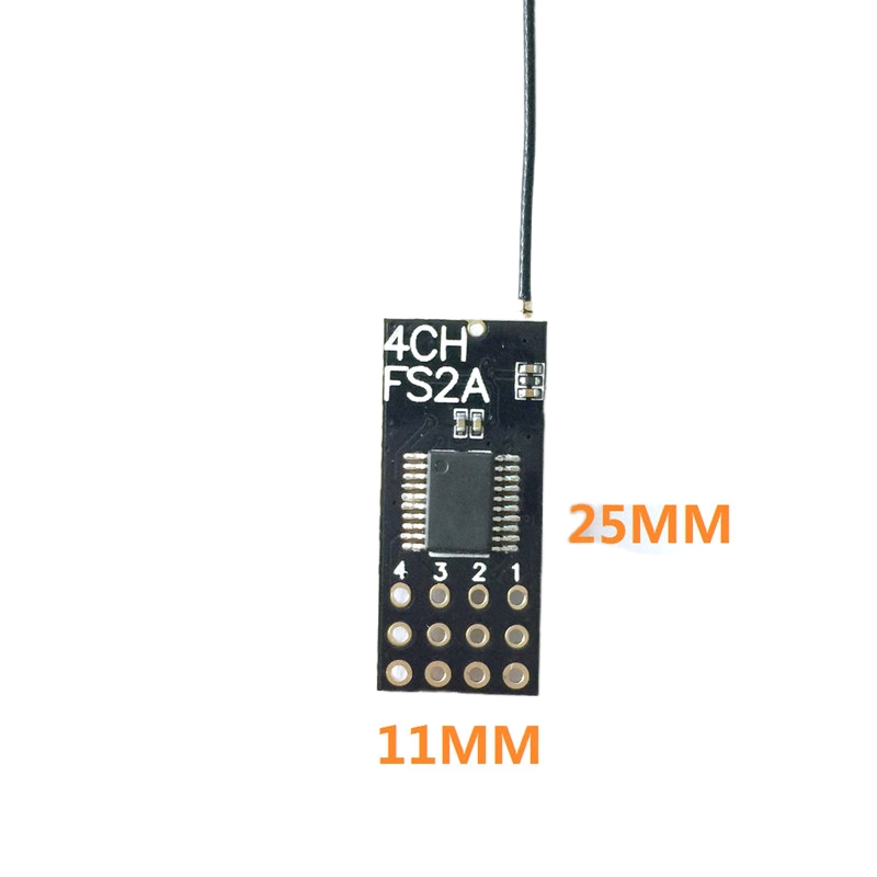 Flysky FS2A Mini Receiver 4CH  - огляд і ціна Fpv Drone Battery