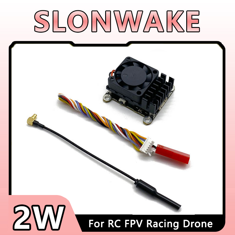 New upgrade 5.8Ghz 2W adjustab - огляд і ціна Fpv Drone Transmitter