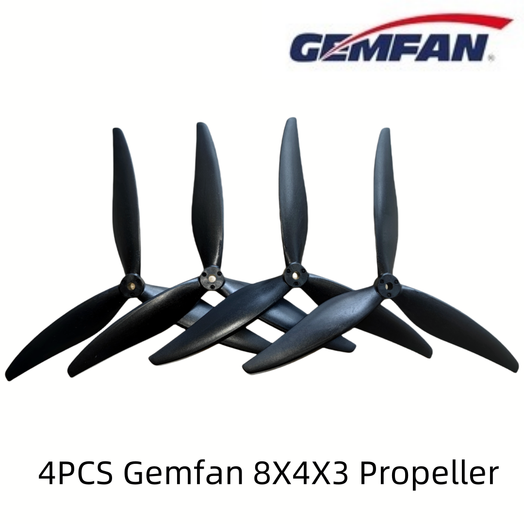 4PCS Gemfan 8040 8X4X3 3-Blade - огляд і ціна Fpv Drone Motor