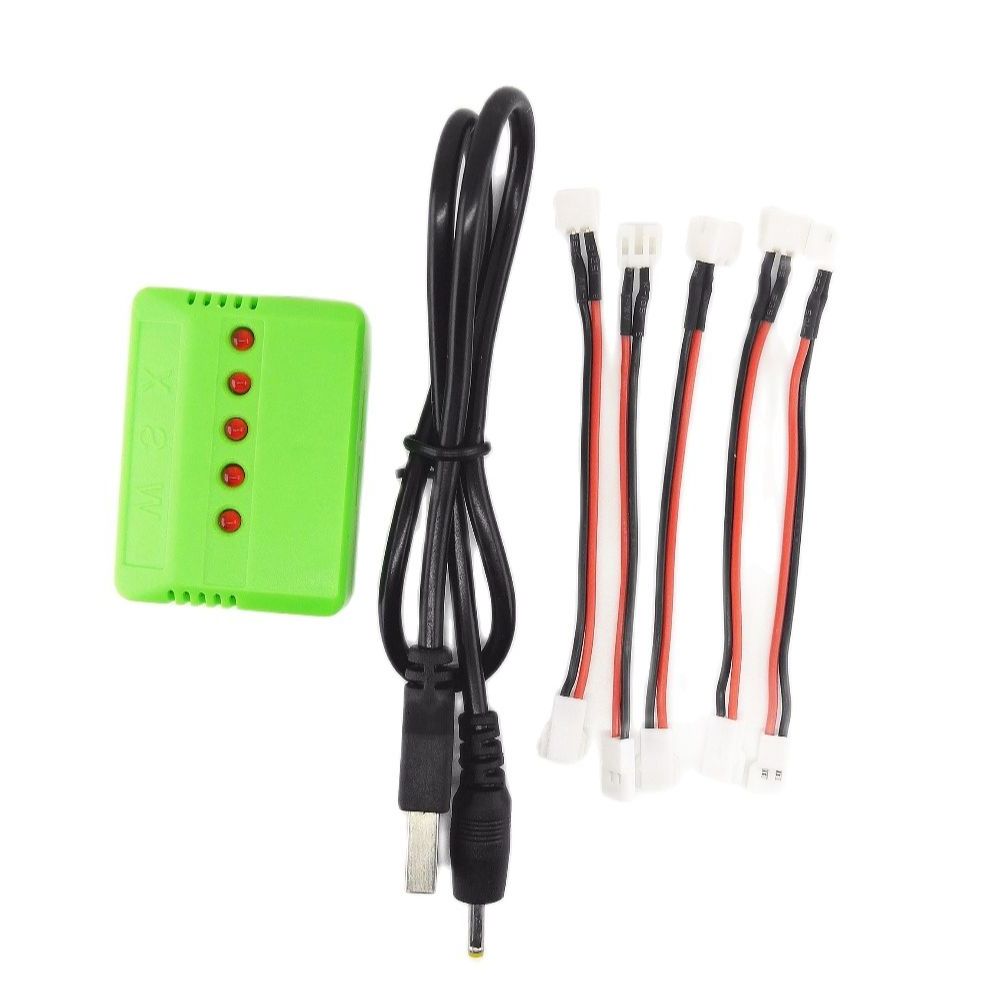 5PCS Cables And 1X 5 In 1 USB  - огляд і ціна Fpv Drone Charger