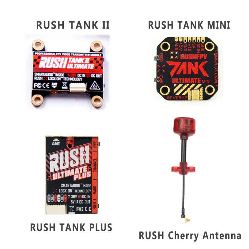 RUSH TANK Ultimate II/Mini/ PL - огляд і ціна Fpv Drone Transmitter