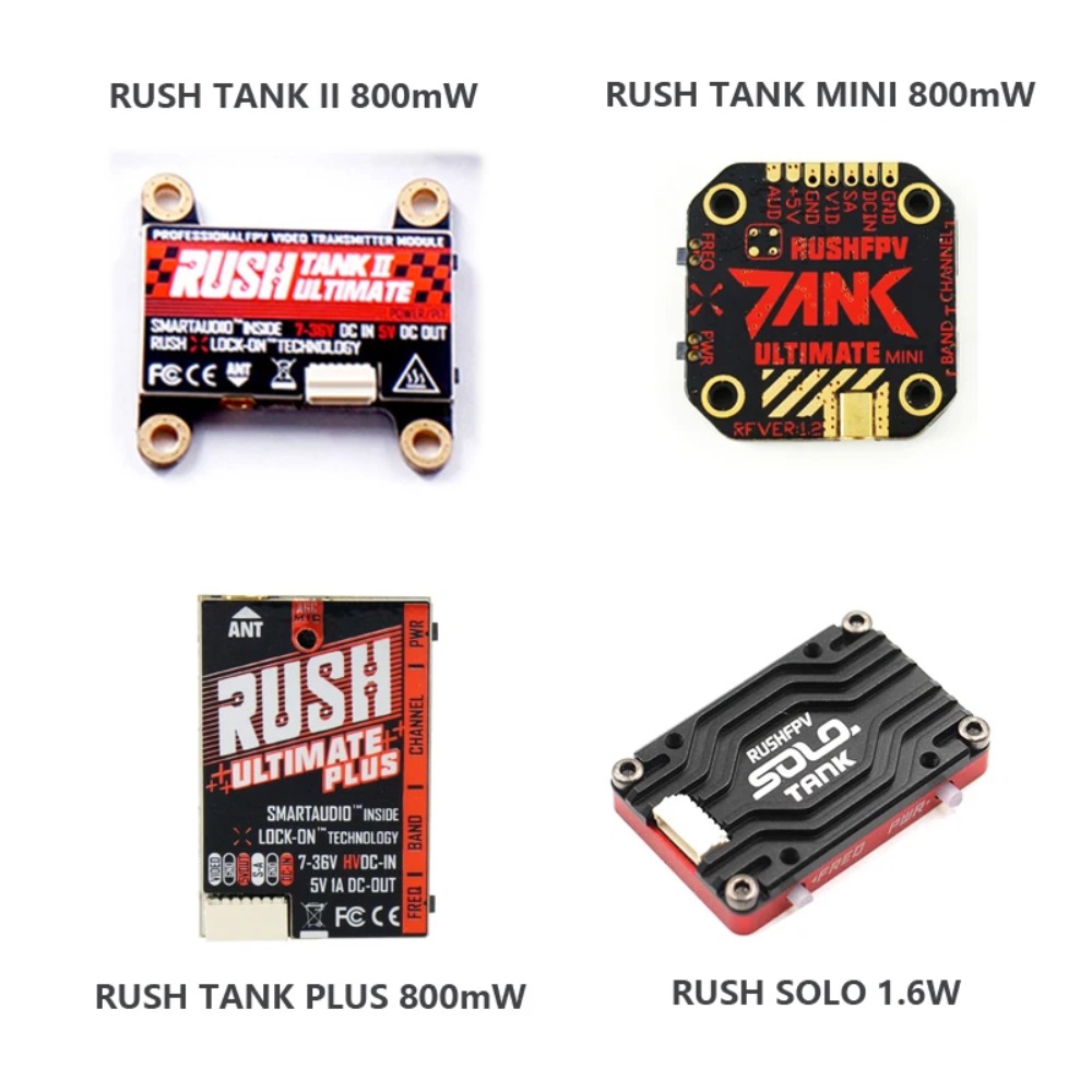RUSH TANK Ultimate II/Mini/ PL - огляд і ціна Fpv Drone Transmitter