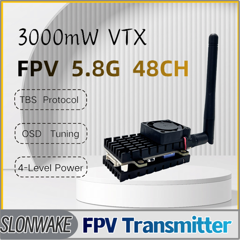 SLONWAKE 5.8G 3000mW Simulatio - огляд і ціна Fpv Drone Frame