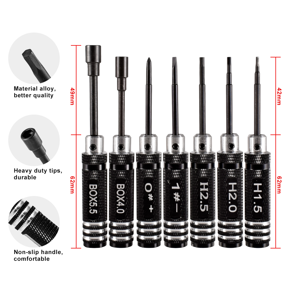 9IMOD RC Hex Driver Set Metal  - огляд і ціна Fpv Drone Tool Kit