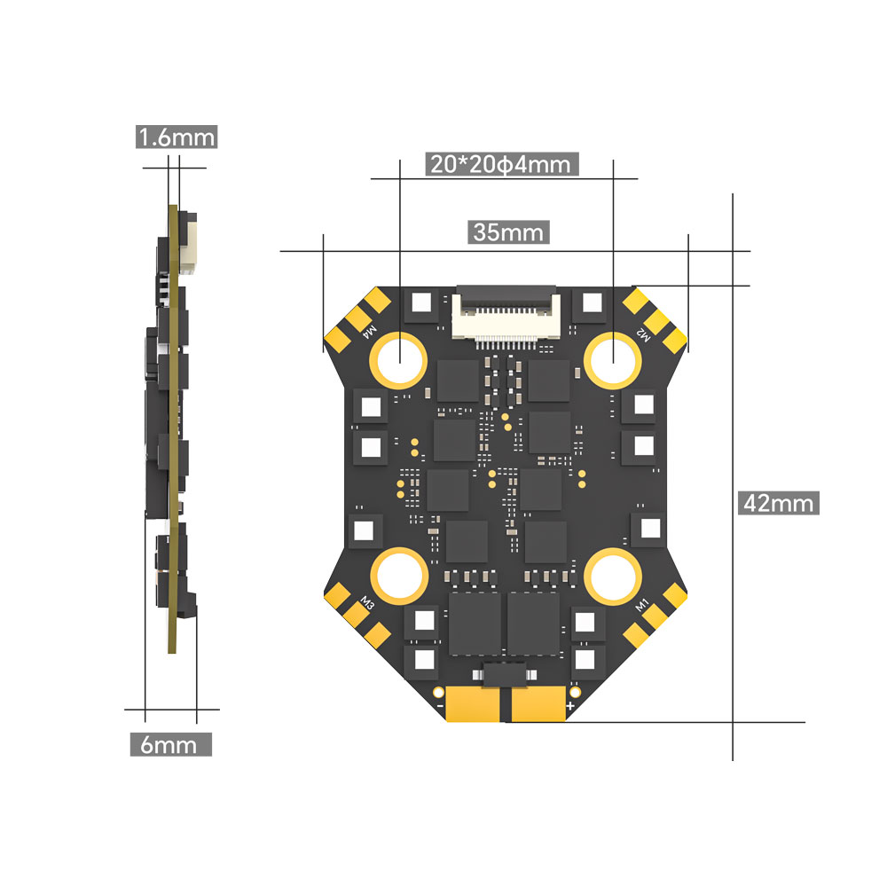 iFlight Borg F7 Mini Stack Fli - огляд і ціна Fpv Drone Esc