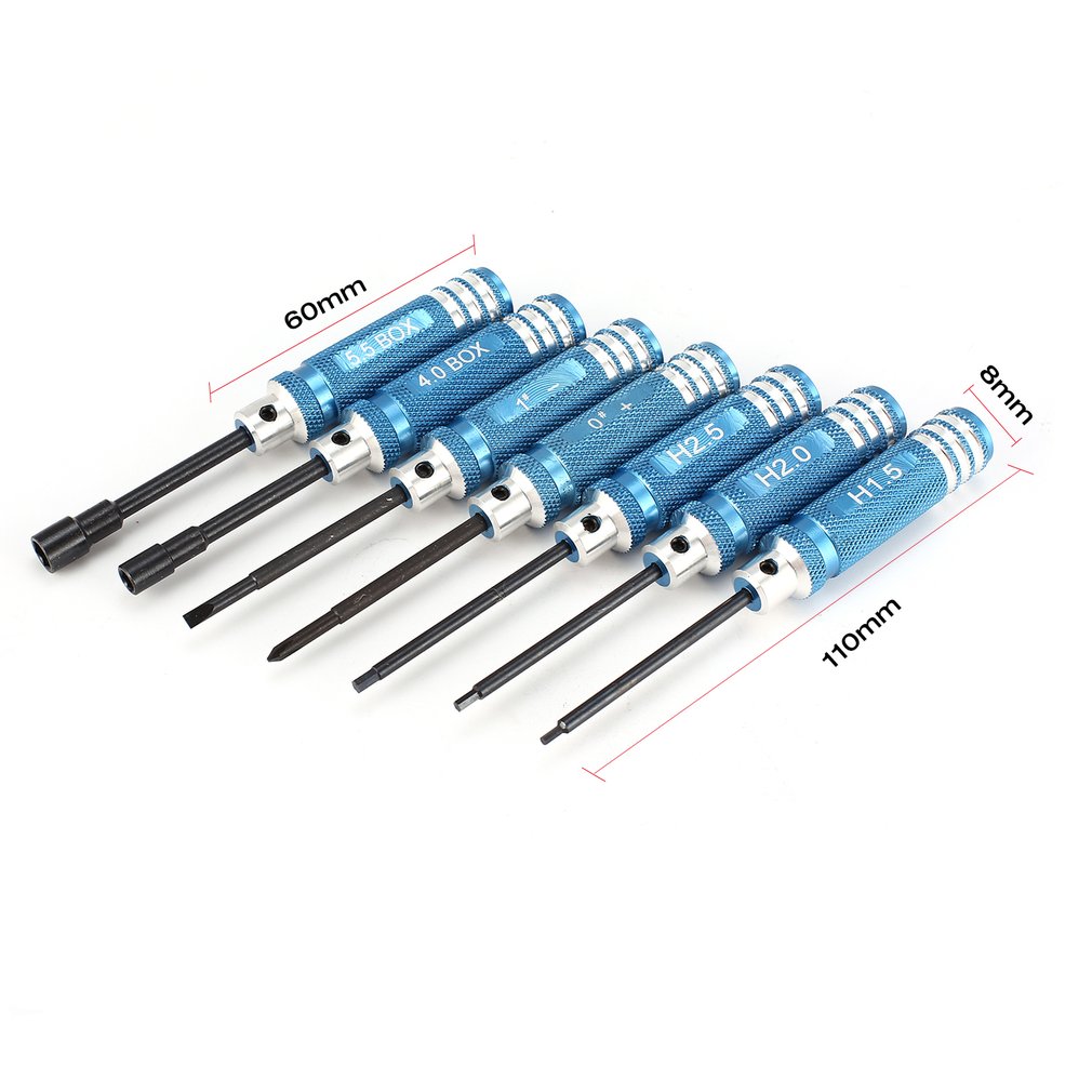 YSIDO 7Pcs 1.5 2.0 2.5mm Hex S - огляд і ціна Fpv Drone Tool Kit