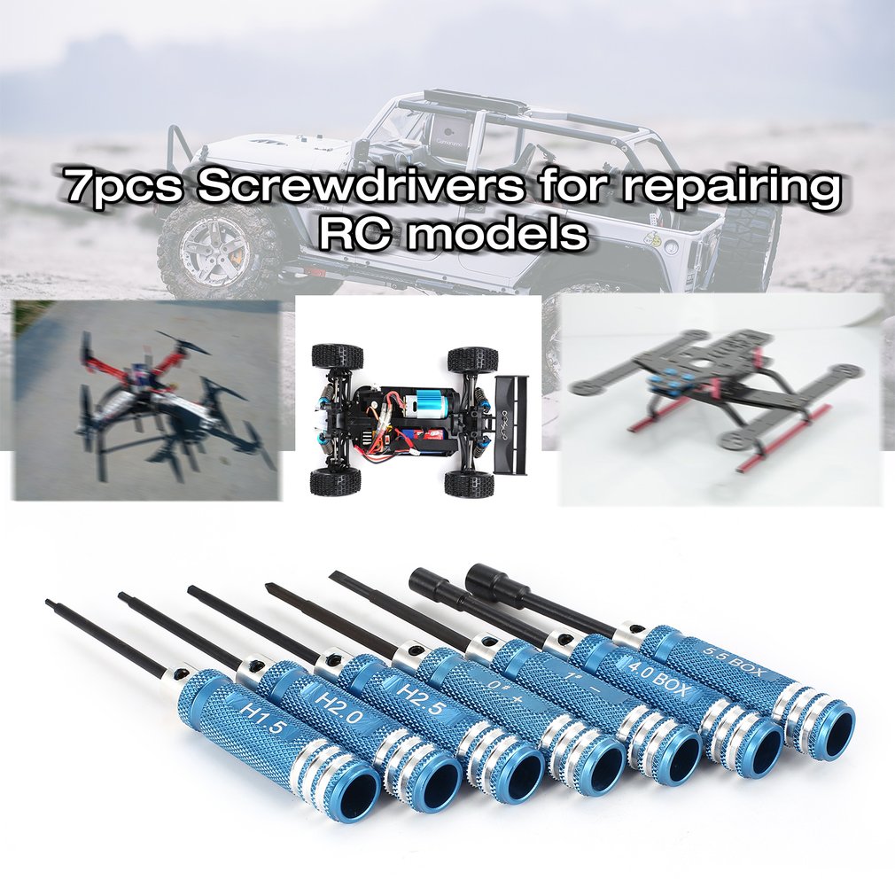 YSIDO 7Pcs 1.5 2.0 2.5mm Hex S - огляд і ціна Fpv Drone Tool Kit