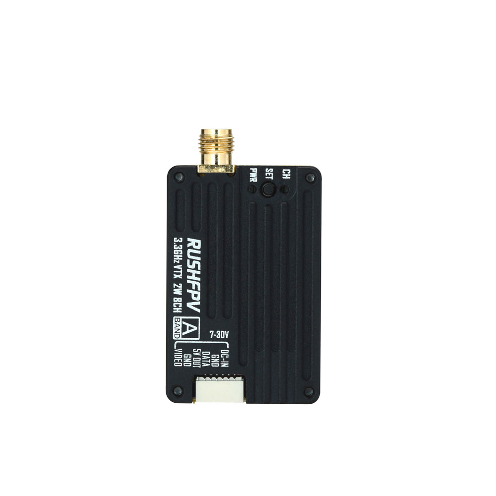 RUSHFPV 3.3G 2W VTX Video Tran - огляд і ціна Fpv Drone Transmitter