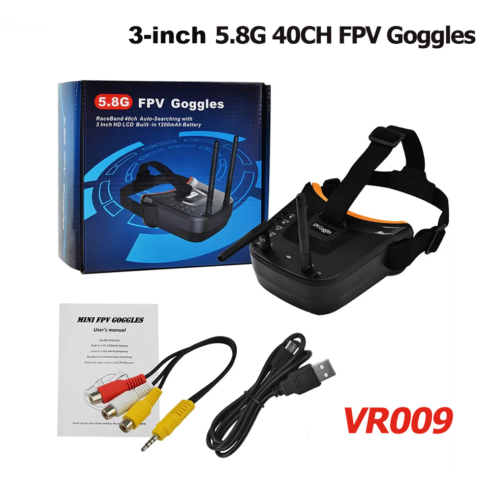 VR009 FPV Video Goggles 3Inch  - огляд і ціна Fpv Drone Goggles